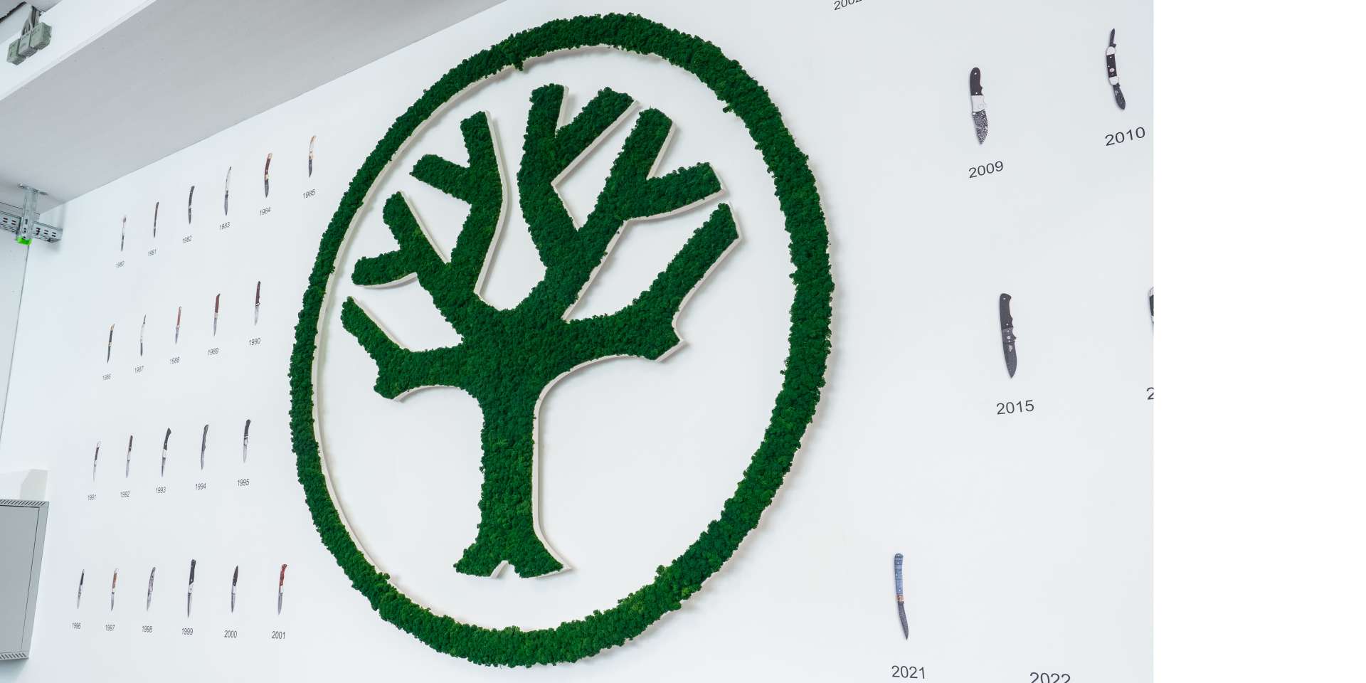 Bökerbaum aus Islandmoos von NATURADOR® für Jahresmesser-Ausstellung